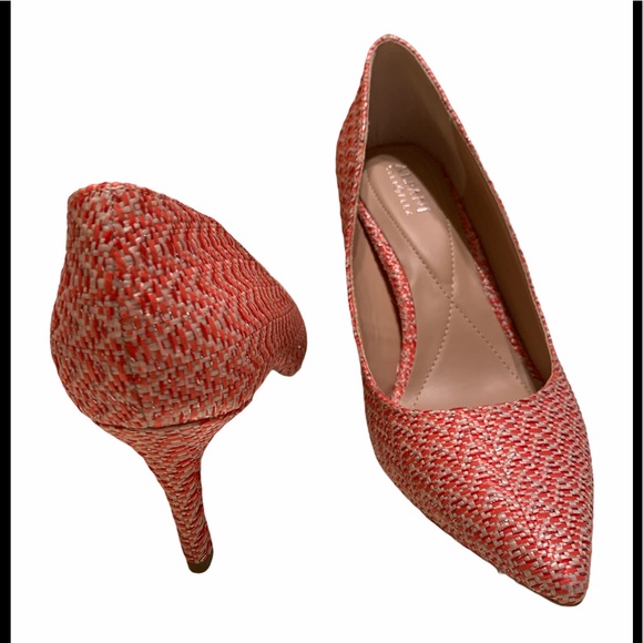 ⭐️NWOT ALFANI Women’s Step N Flex Jeules Pumps Coral⭐️ - Picture 4 of 13